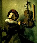 Judith leyster gosse blasande flojt china oil painting reproduction